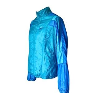 Vintage Nike Full Zip Retro Tri Color Windbreakr M